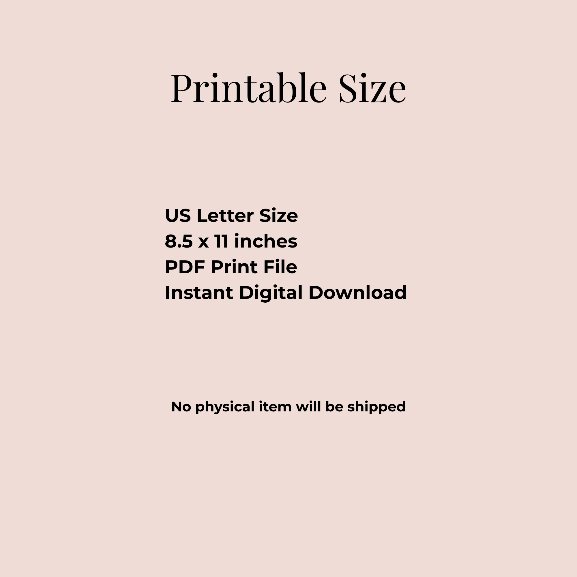 Daily Planning Bundle / Printable Planner Pages