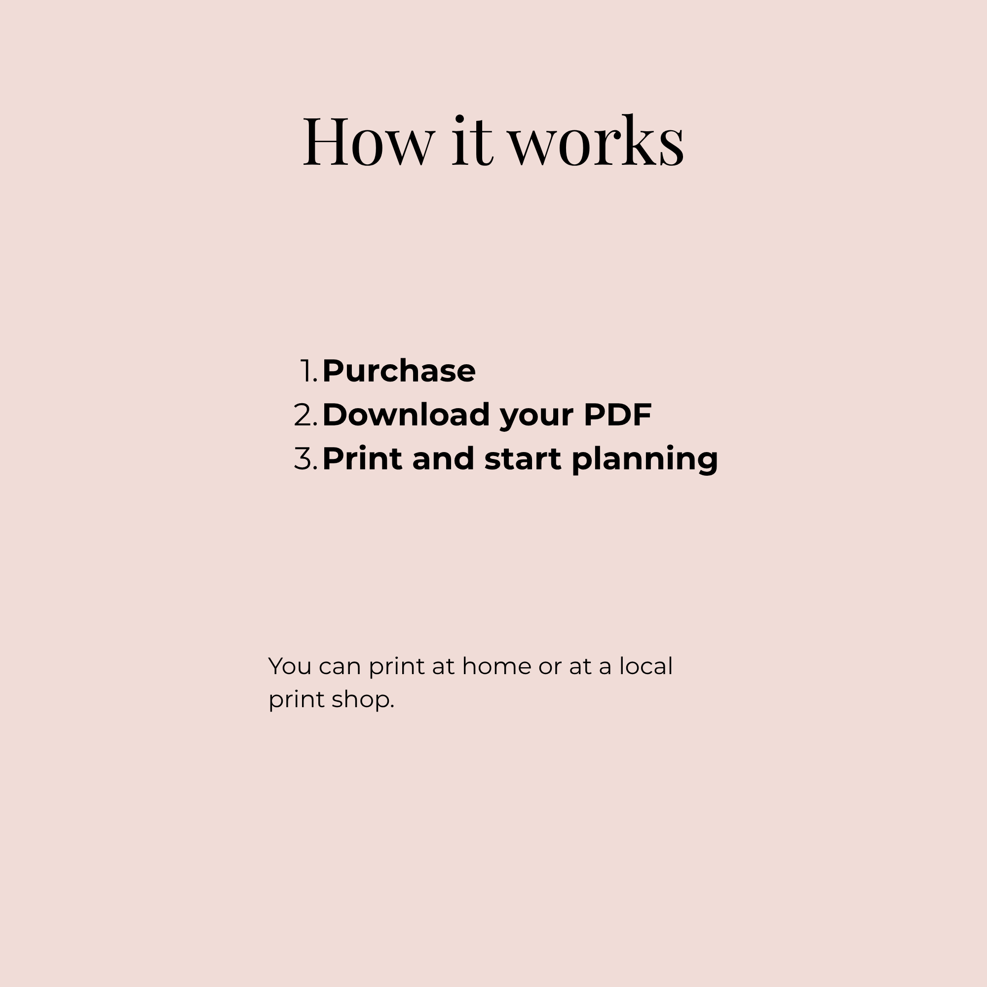 Daily Planning Bundle / Printable Planner Pages